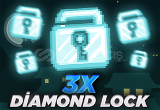 Growtopia 3 Diamond Lock + 8000 SATIŞ
