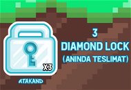 Growtopia 3 Diamond Lock (ANINDA TESLİMAT)