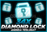 ⭐Growtopia 34X Diamond Lock [Anında Teslimat]