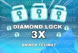 ⭐Growtopia 3X Diamond Lock [Anında Teslimat]