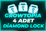 ⭐Growtopia 4 Diamond Lock ( 4 DL )