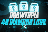 ⭐Growtopia 40 Diamond Lock ( 40 DL )