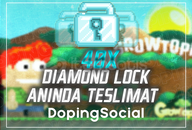 ⭐Growtopia 40X Diamond Lock⭐