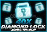 ⭐Growtopia 40X Diamond Lock [Anında Teslimat]