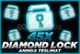 ⭐Growtopia 45X Diamond Lock [Anında Teslimat]