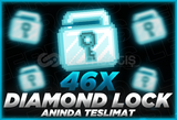 ⭐Growtopia 46X Diamond Lock [Anında Teslimat]