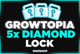 ⭐️Growtopia 5 Adet Diamond Lock⭐️