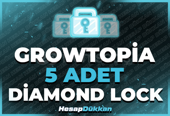 ⭐️Growtopia 5 Adet Diamond Lock⭐️ ⭐️Growtopia 5 Adet Diamond Lock⭐️