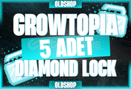 ⭐️Growtopia 5 Adet Diamond Lock | En Hızlısı
