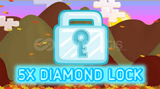 Growtopia 5 adet DL Diamond Lock