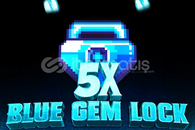 GROWTOPIA 5 BLUE GEM LOCK / ANINDA TESLIMAT