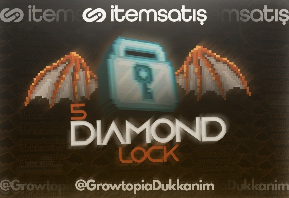 Growtopia 5 Diamond Lock