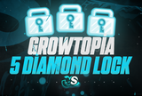 ⭐Growtopia 5 Diamond Lock ( 5 DL )