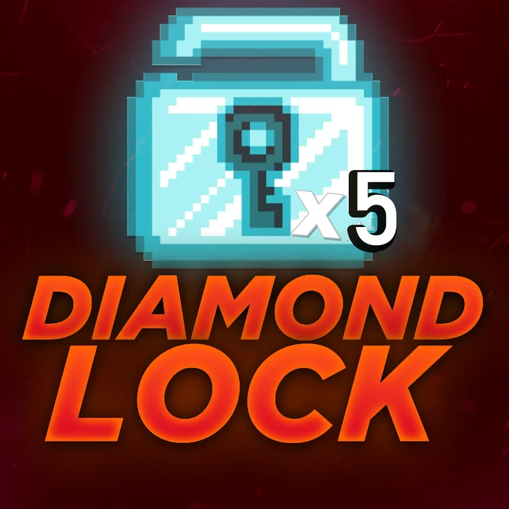 Growtopia 5 Diamond Lock (EN UCUZ + HIZLI)