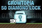 Growtopia 50 Diamond LOCK - HIZLI TESLİMAT