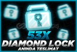 ⭐Growtopia 53X Diamond Lock [Anında Teslimat]