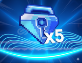 Growtopia 5x Blue Gem Lock