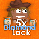 GROWTOPIA 5x DIAMOND LOCK (DL)