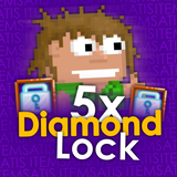 Growtopia 5X Diamond Lock (DL)