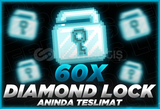 ⭐Growtopia 60X Diamond Lock [Anında Teslimat]