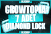 ⭐️Growtopia 7 Adet Diamond Lock | En Hızlısı