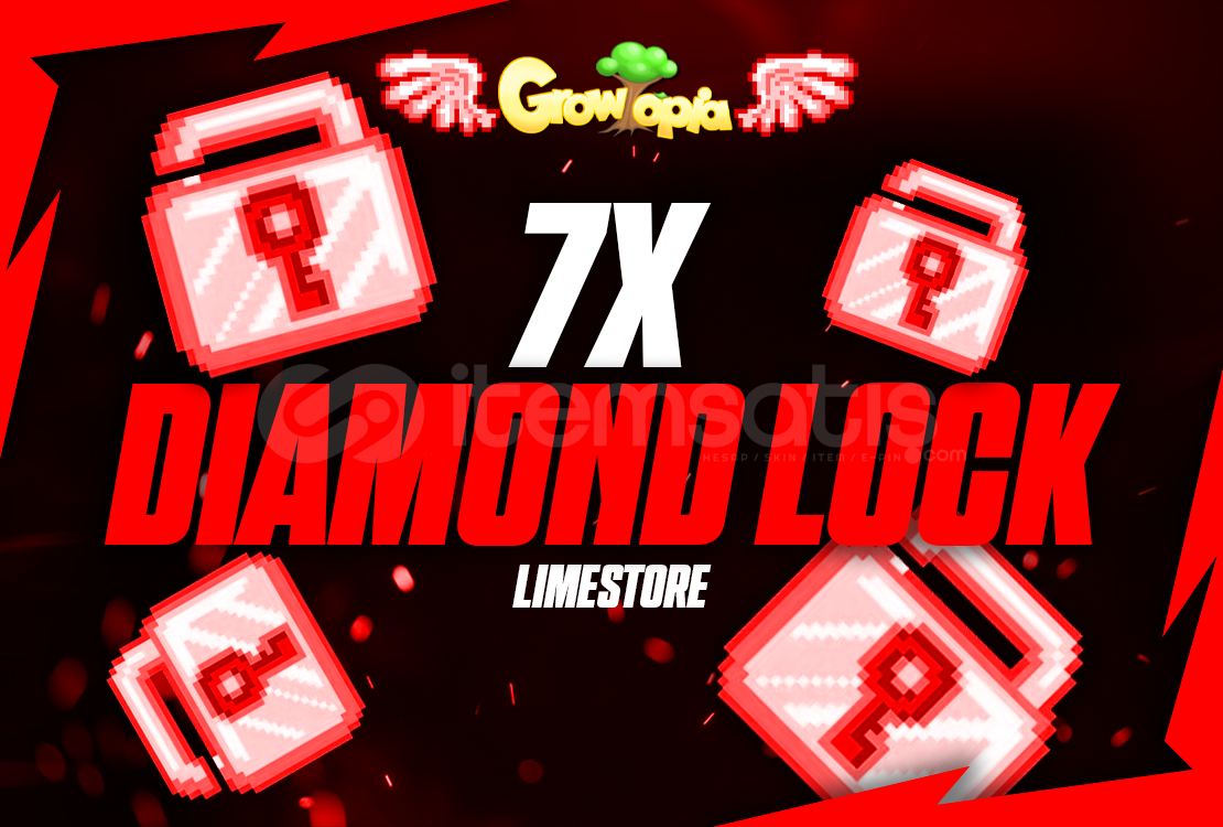 Growtopia 7 Diamond Lock ( 7 DL ) Growtopia 7 Diamond Lock ( 7 DL )