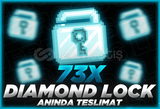 ⭐Growtopia 73X Diamond Lock [Anında Teslimat]