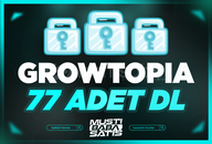 ⭐️Growtopia 77 Adet Diamond Lock