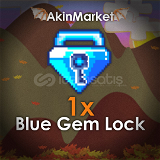 Growtopia Blue Gem Lock (100 DL)