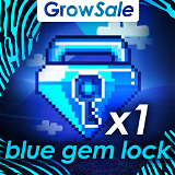 Growtopia Blue Gem Lock (1x) (EN HIZLI MAĞAZA)