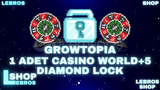 ⭐ Growtopia Casino Pack 1 [1 Casino World+5DL]