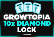 Growtopia Diamond Lock 10x HIZLI TESLİMAT 7/24 