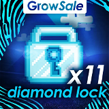 Growtopia Diamond Lock (11x) (EN HIZLI MAĞAZA)