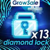 Growtopia Diamond Lock (13x) (EN HIZLI MAĞAZA)