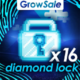 Growtopia Diamond Lock (16x) (EN HIZLI MAĞAZA)