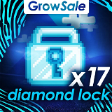 Growtopia Diamond Lock (17x) (EN HIZLI MAĞAZA)