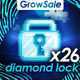 Growtopia Diamond Lock (26x) (EN HIZLI MAĞAZA)