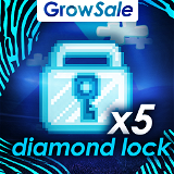 Growtopia Diamond Lock (5x) RB GUARANTEED