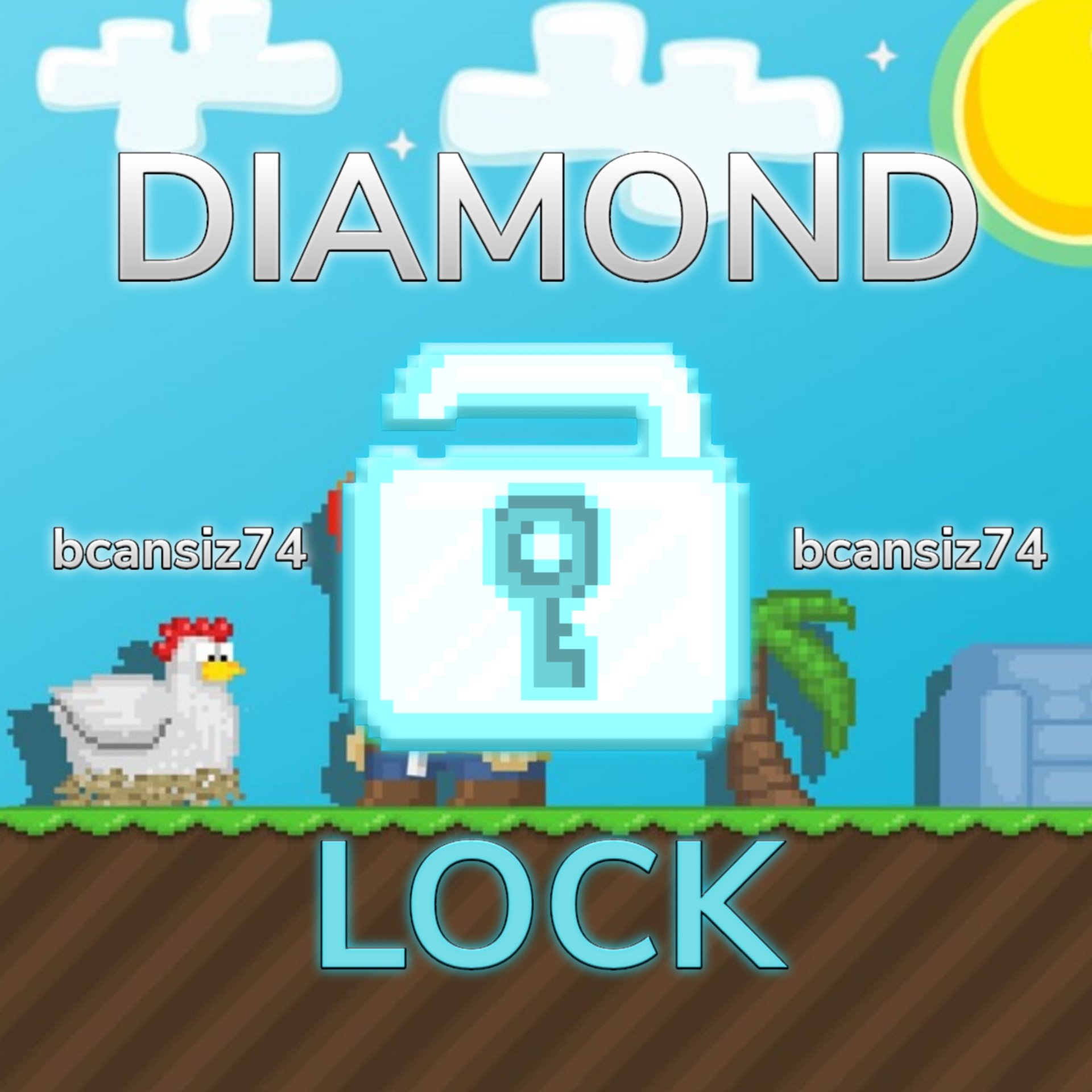 Growtopia Diamond Lock
