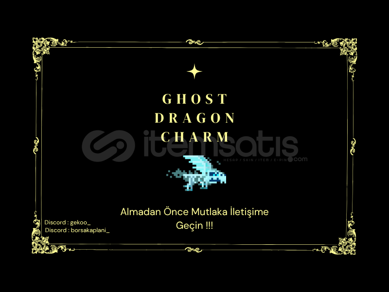 GROWTOPIA | GHOST DRAGON CHARM GROWTOPIA | GHOST DRAGON CHARM