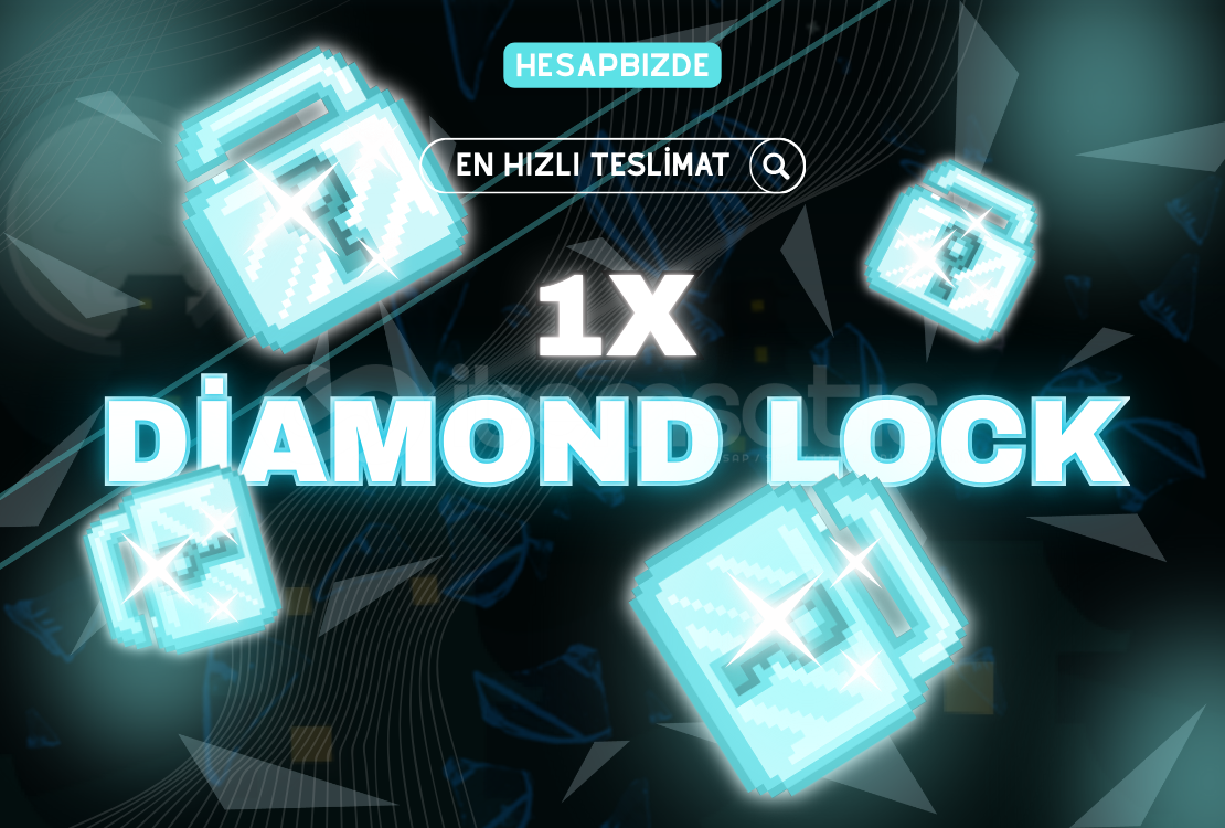 Growtopia Hızlı Teslimat 1x Diamond Lock Growtopia Hızlı Teslimat 1x Diamond Lock