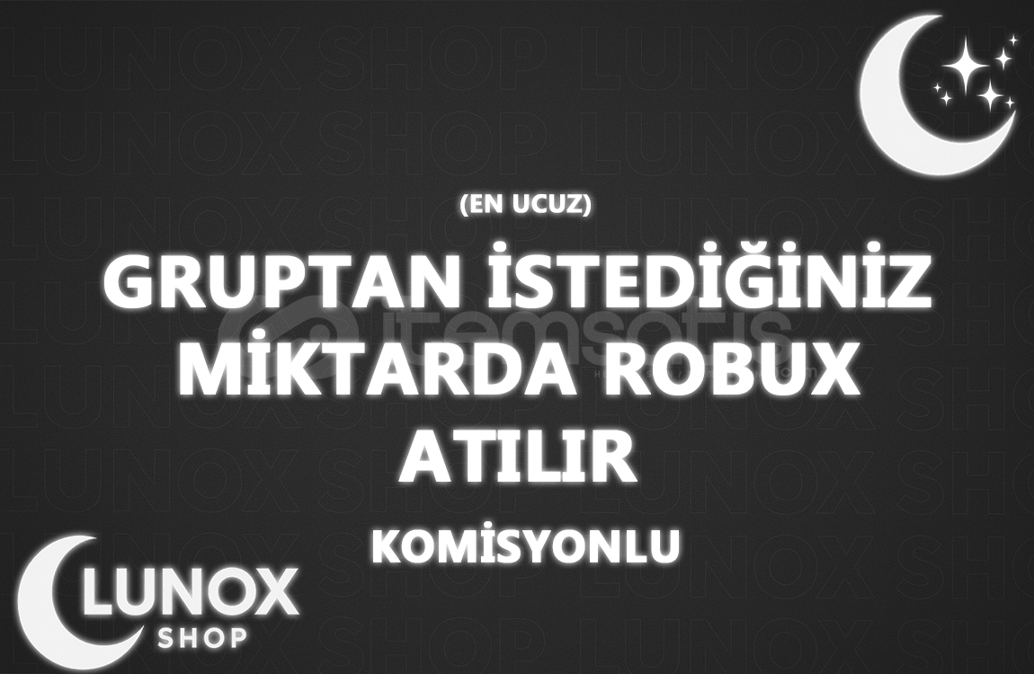 (EN UCUZ) GRUPTAN 1K ROBUX! (EN UCUZ) GRUPTAN 1K ROBUX!