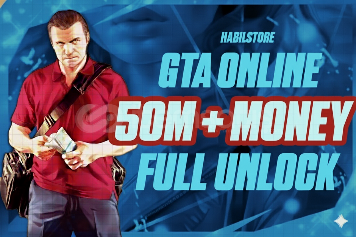 ⭐GTA 5 50m Money-Hızlı⭐ ⭐GTA 5 50m Money-Hızlı⭐