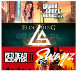 GTA 5 + ELDEN RİNG + RDR 2 + PS4/PS5