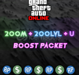 Gta 5 Online (200M + 200lvl + Unlock) Paket