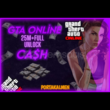 ⭐️GTA 5 ONLİNE 25M CASH + FULL UNLOCK⭐️