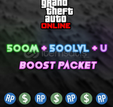 Gta 5 Online (500M + 500lvl + Unlock) Paket