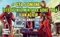 GTA 5 ONLINE PARA AÇIKLAMAYI OKU