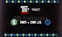 ⭐GTA 5 PARA BOOST'U 50 MİLYON PARA + 200 LEVEL ⭐