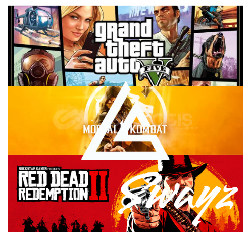 GTA 5 + RDR 2 + MORTAL KOMBAT 11 + PS4/PS5 GTA 5 + RDR 2 + MORTAL KOMBAT 11 + PS4/PS5